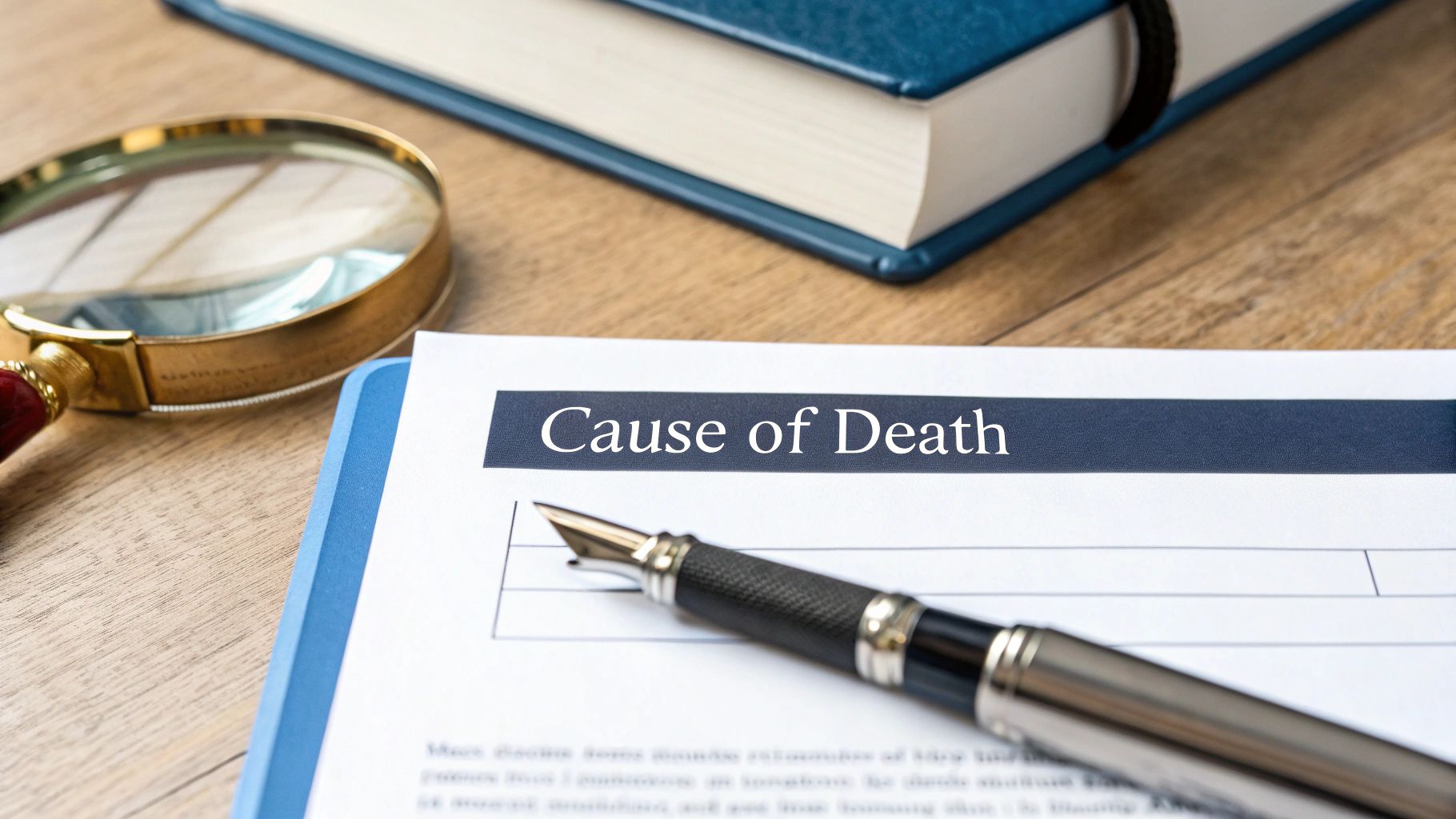 Understanding the Cause of Death Listed on Death Certificates