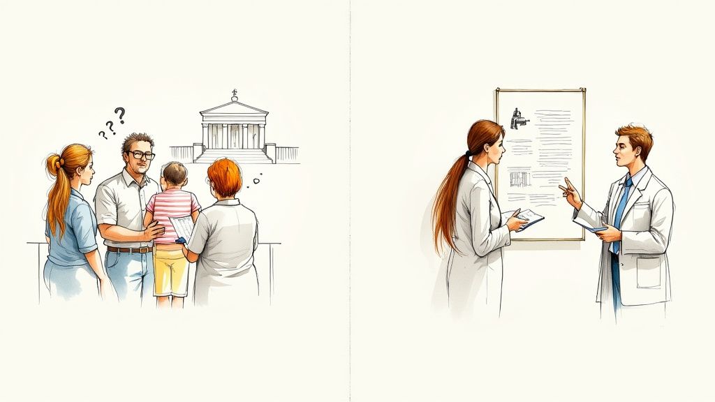 A balanced scale sits in a law library, representing justice and legal outcomes.