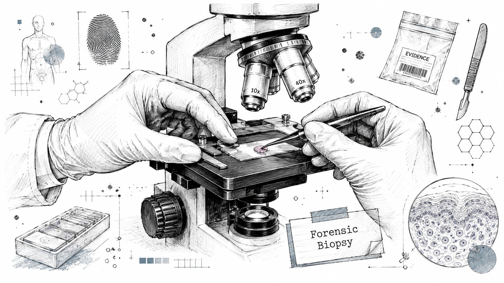 A Forensic Pathologist's Perspective on Skin Biopsies